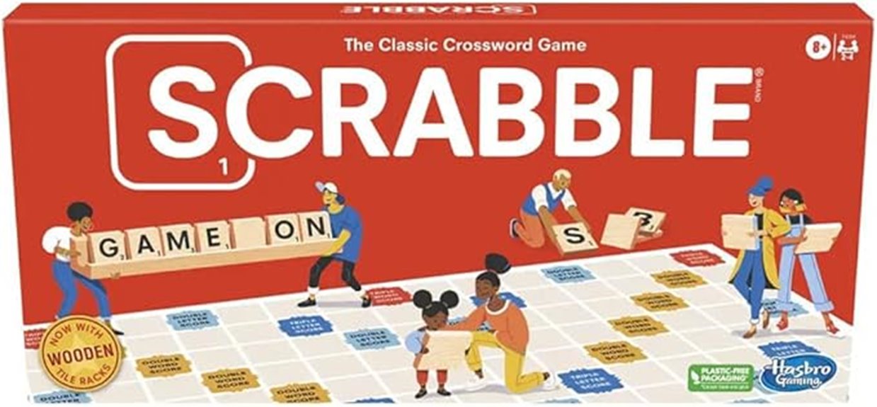 kids and family scrabble game