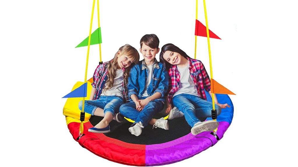 kids waterproof tree swing