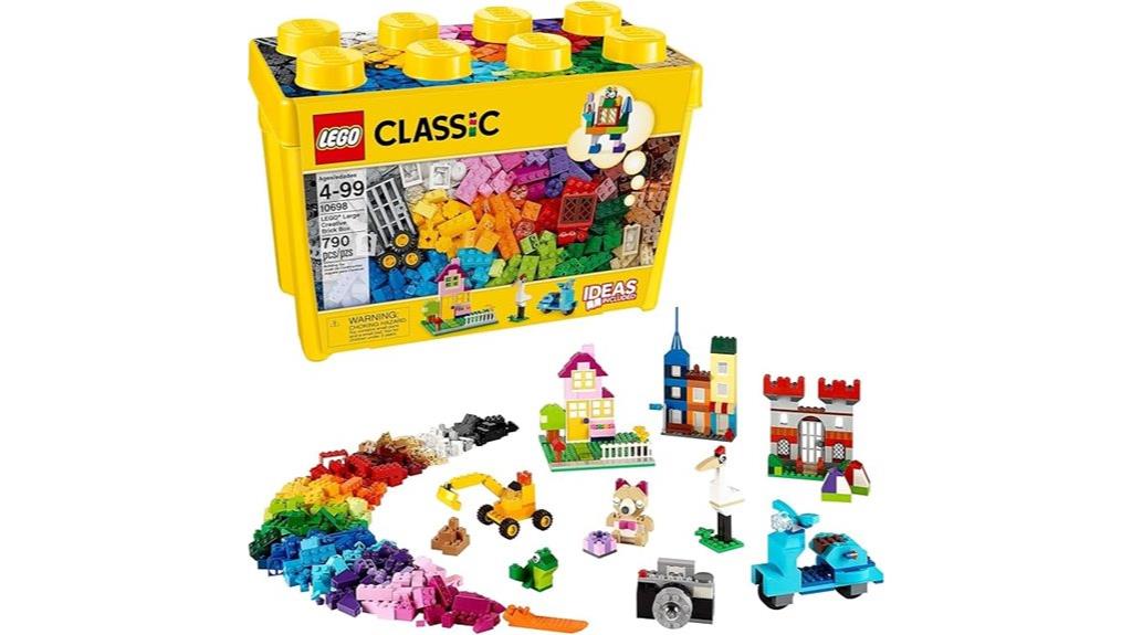 large colorful brick set