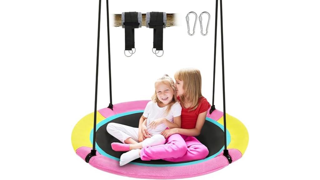large outdoor kids swing
