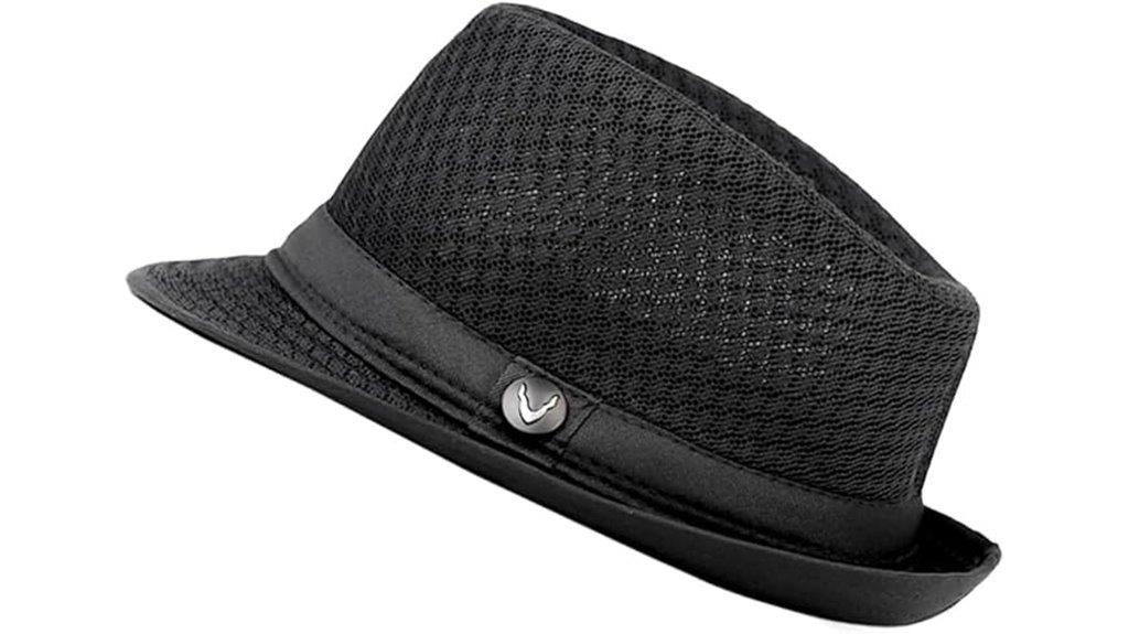 lightweight soft crushable fedora