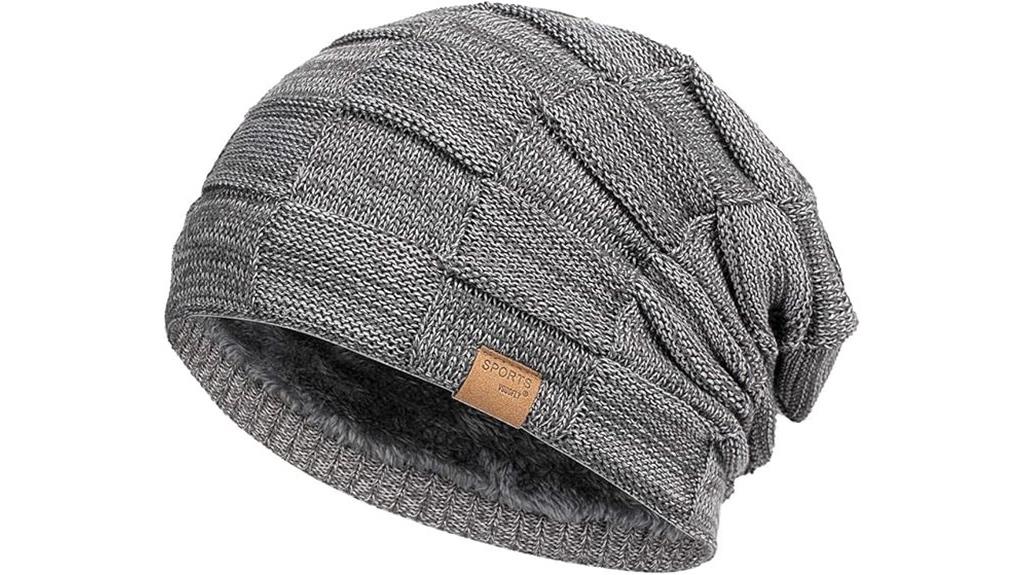 men s winter slouchy beanie