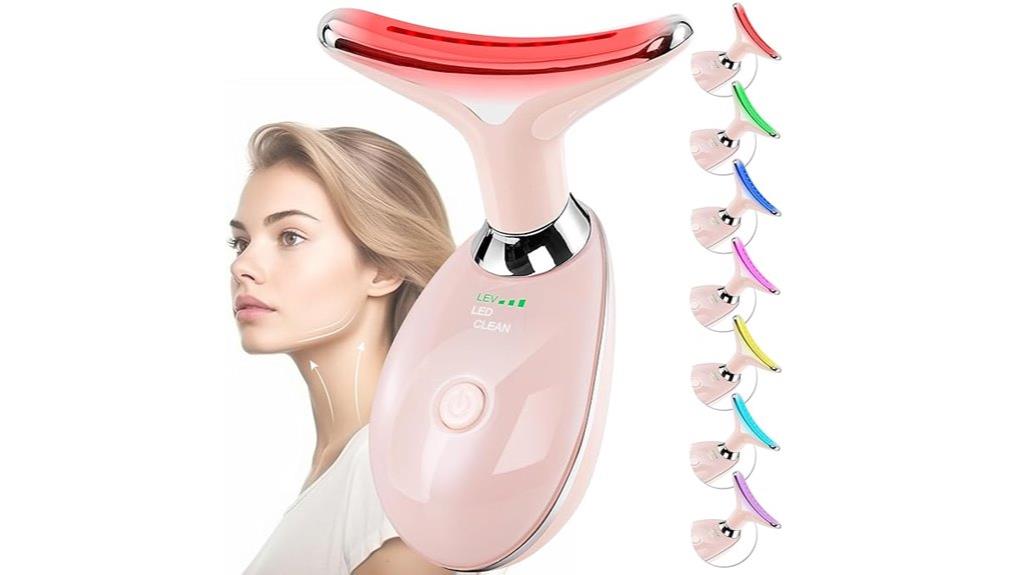 multi color facial therapy wand
