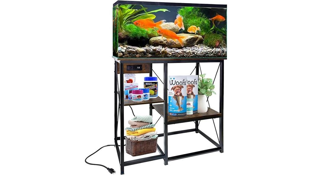 multi tier fish tank stand