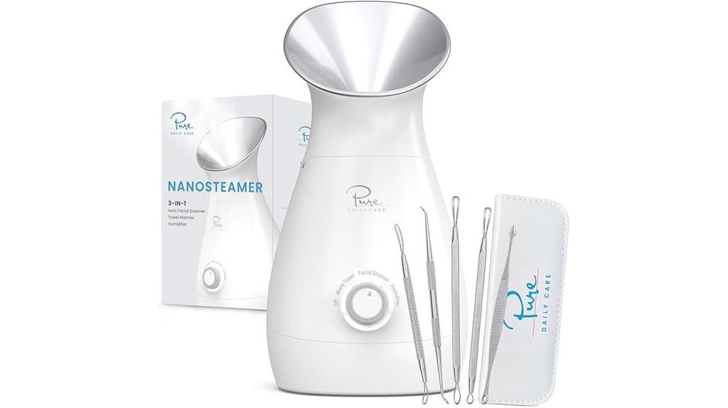 nano ionic facial steamer