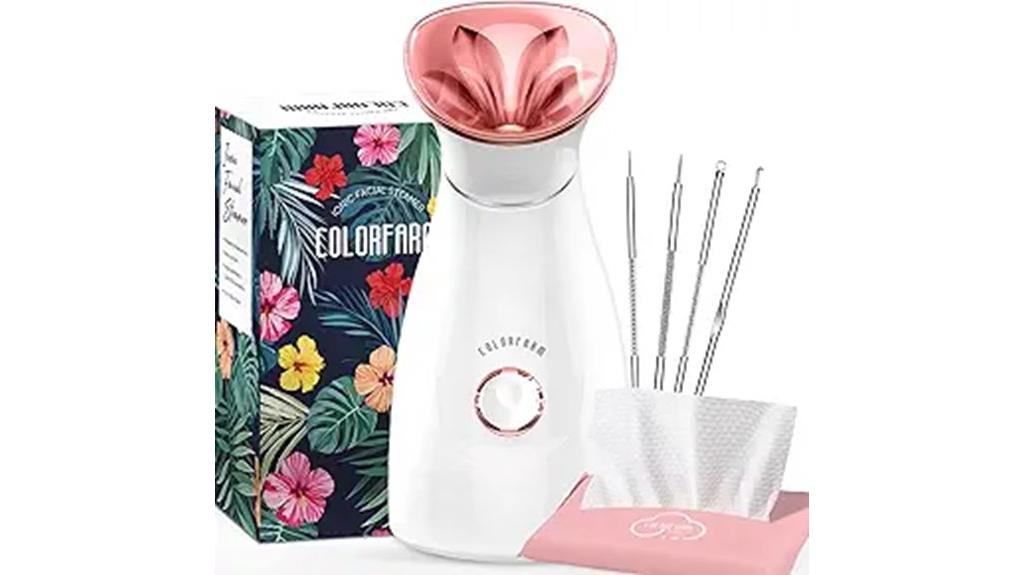 nano ionic facial steamer