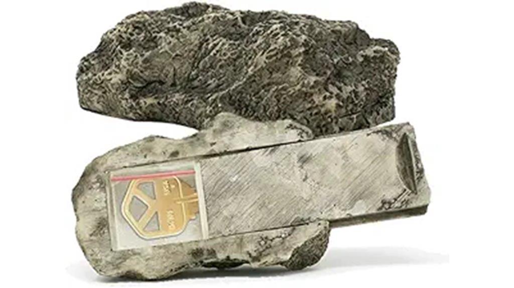 outdoor black fake safe