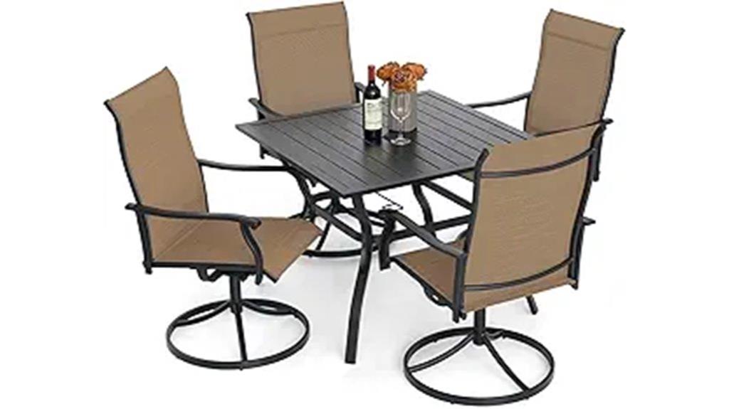 outdoor dining set
