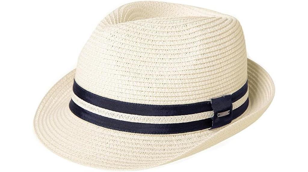 oversized straw fedora