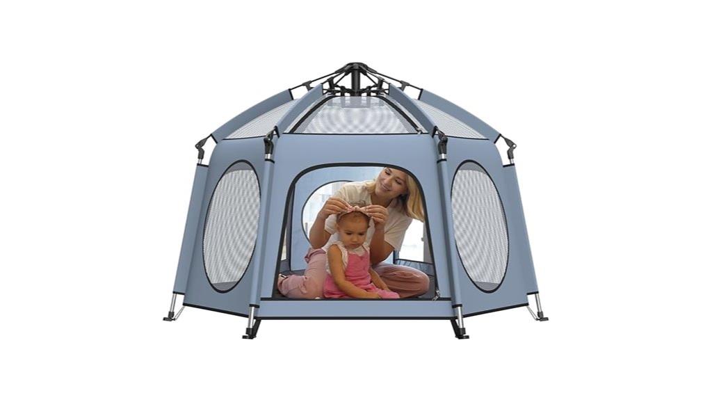 portable baby playpen features
