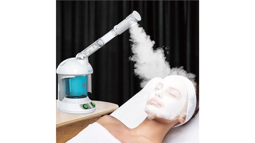 portable nano ionic facial steamer