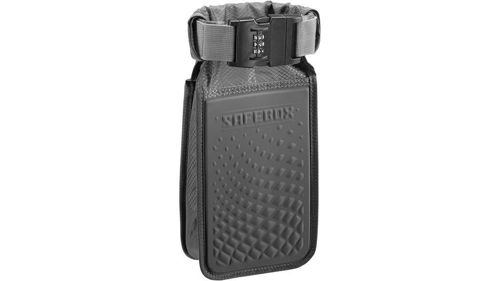 portable safe with anti theft