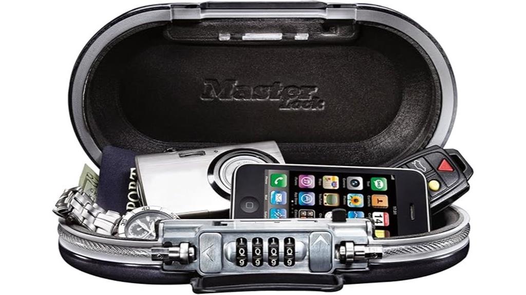 portable safe with combination