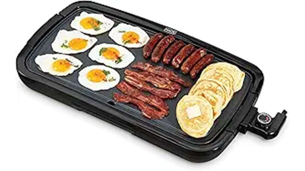 premium removable plate griddle