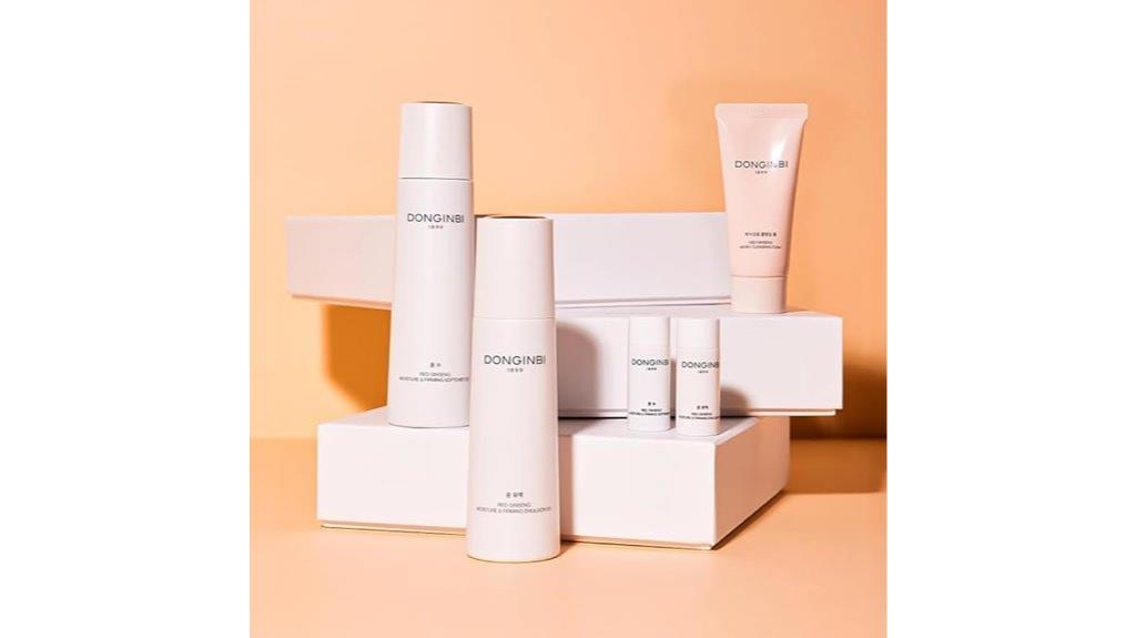 red ginseng skincare set