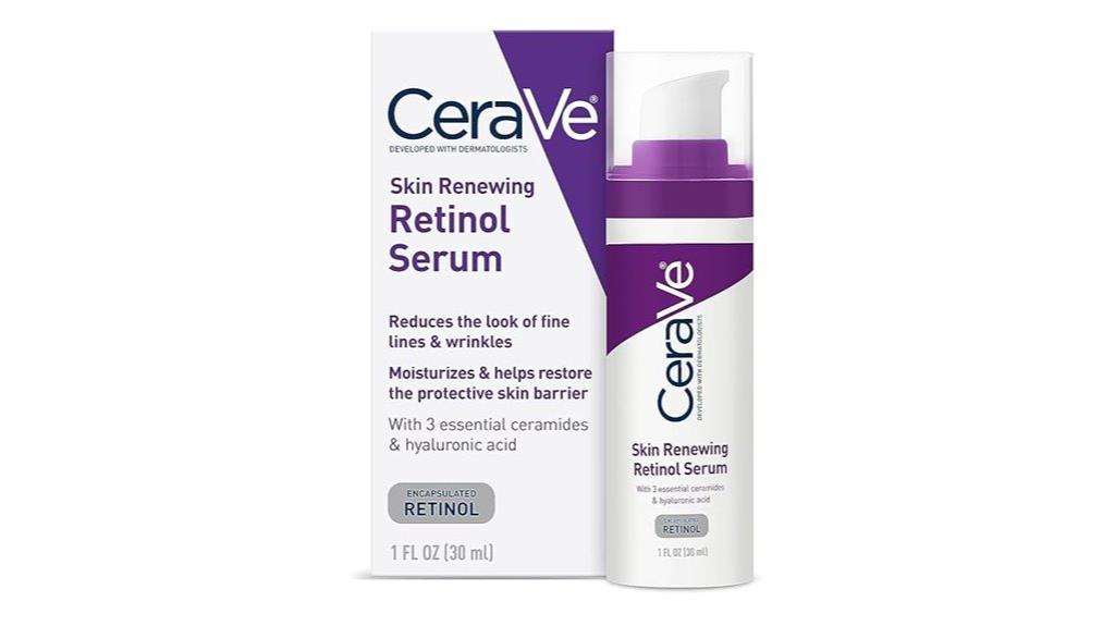 retinol facial anti aging serum