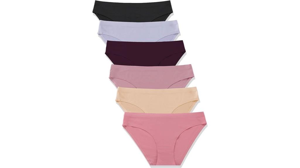 six pack seamless underwear