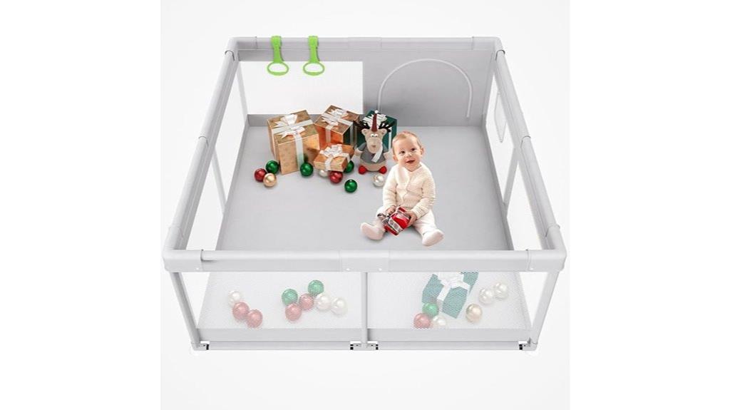 small baby playpen size