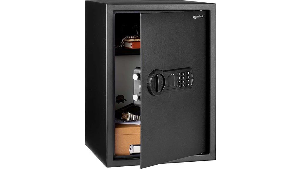 steel digital home safe
