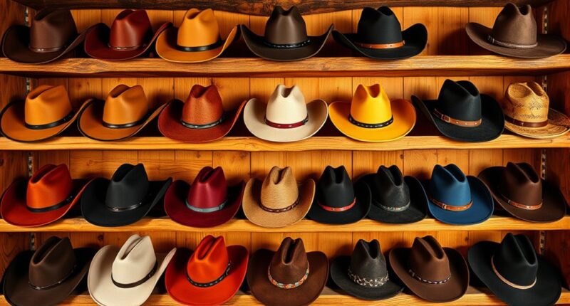 stylish comfortable cowboy hats