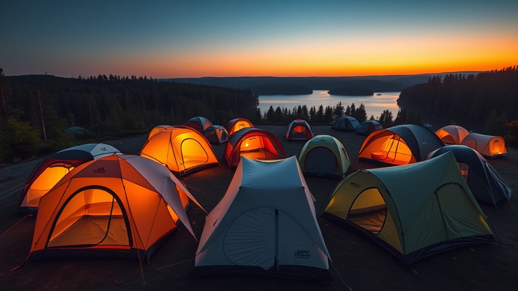 tent selection factors