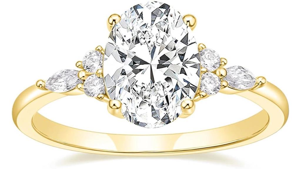 three carat cubic zirconia