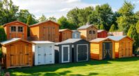top backyard shed options