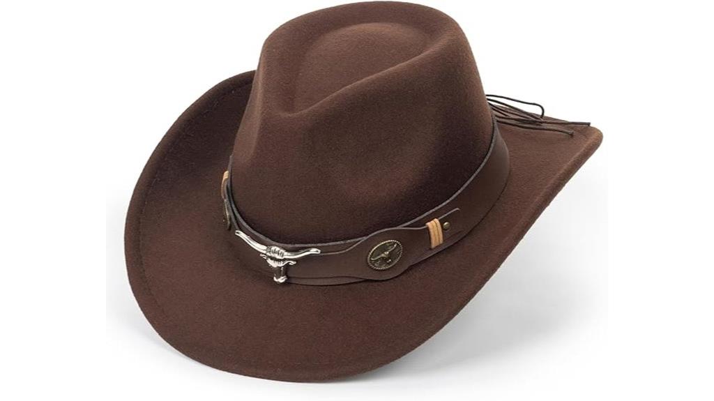 turquoise band western hat
