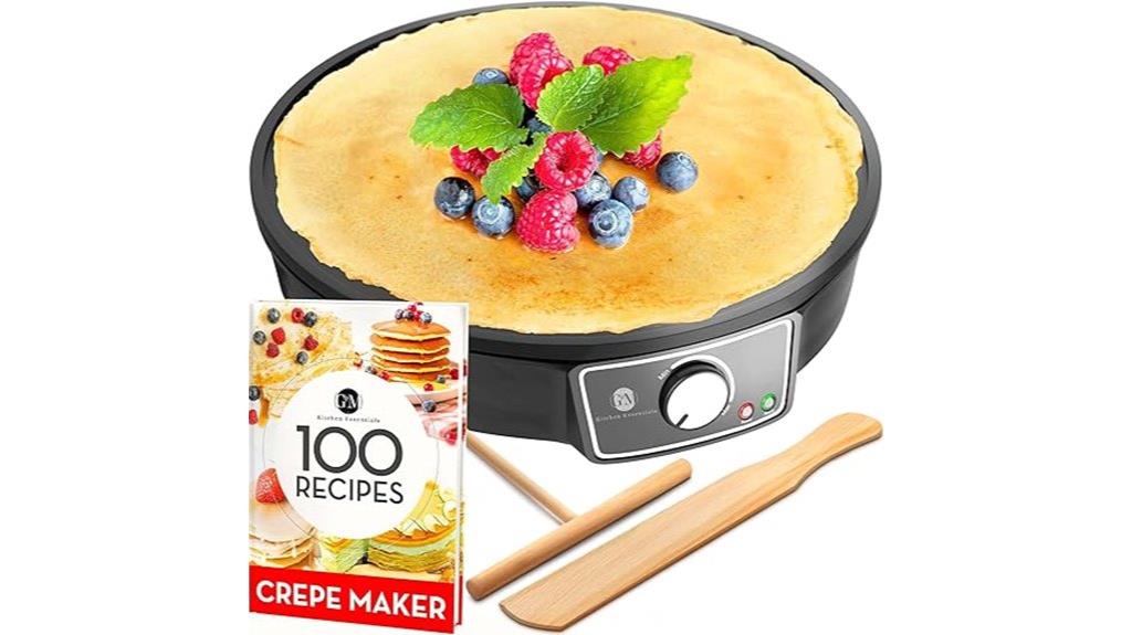 user friendly crepe maker