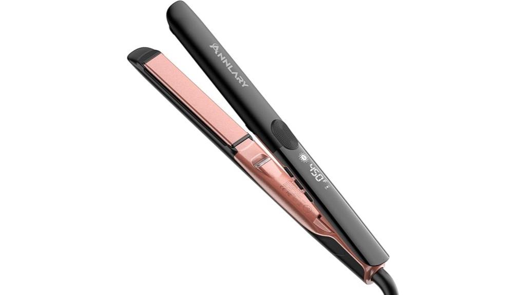 versatile titanium ceramic flatiron
