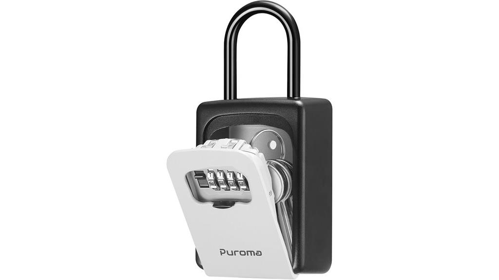 waterproof combination lockbox safe