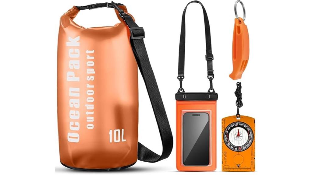 waterproof dry bag set