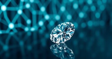 blockchain confirms genuine diamonds