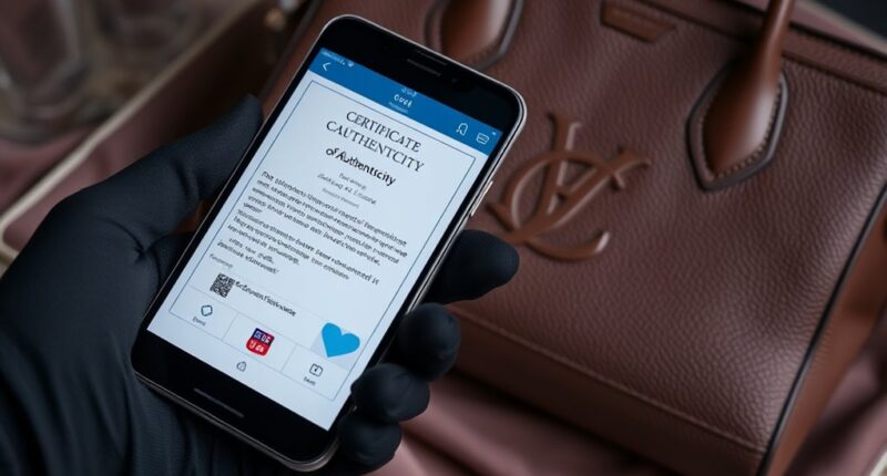 check authenticity before payment