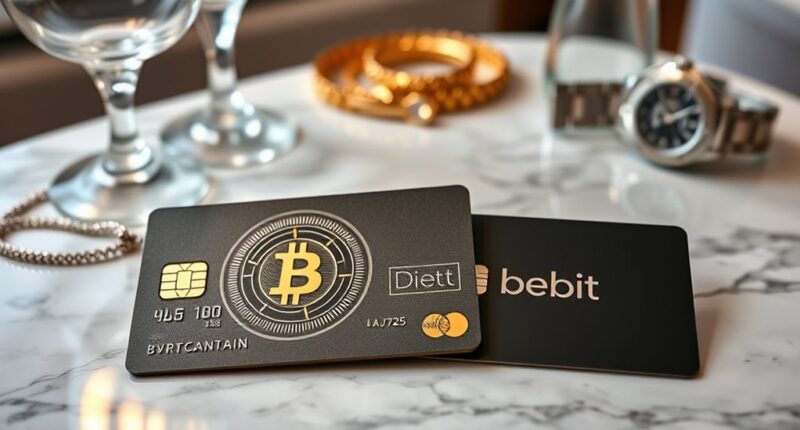 crypto cards versus debit