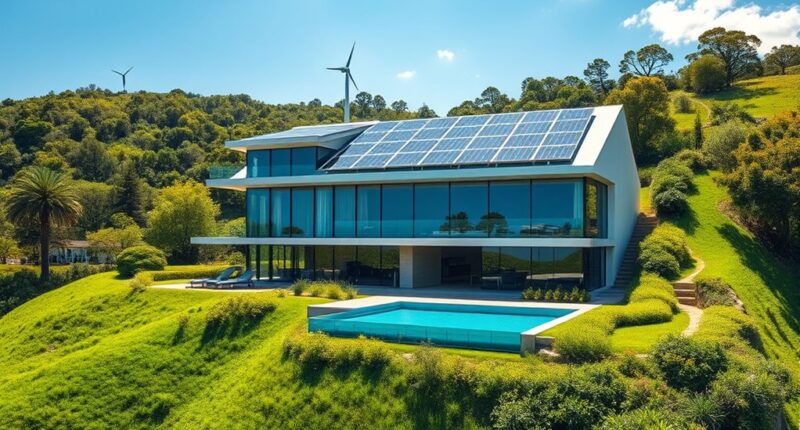crypto funded eco villas