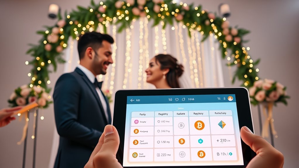 crypto wedding gift innovation