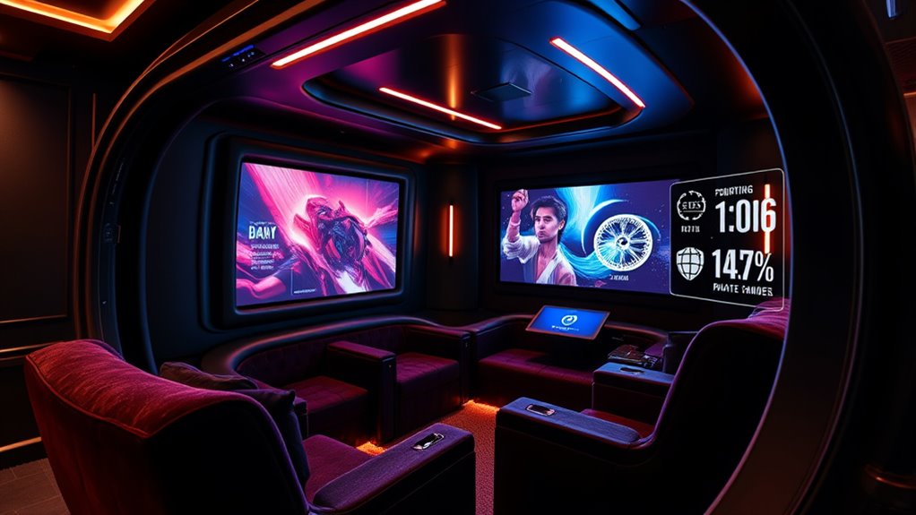 decentralized private cinema investment