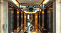 drone champagne room service