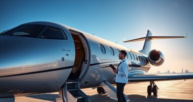 fractional jet flight tracking