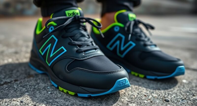 new balance skate sneakers artistic