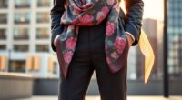 waist high scarf styling