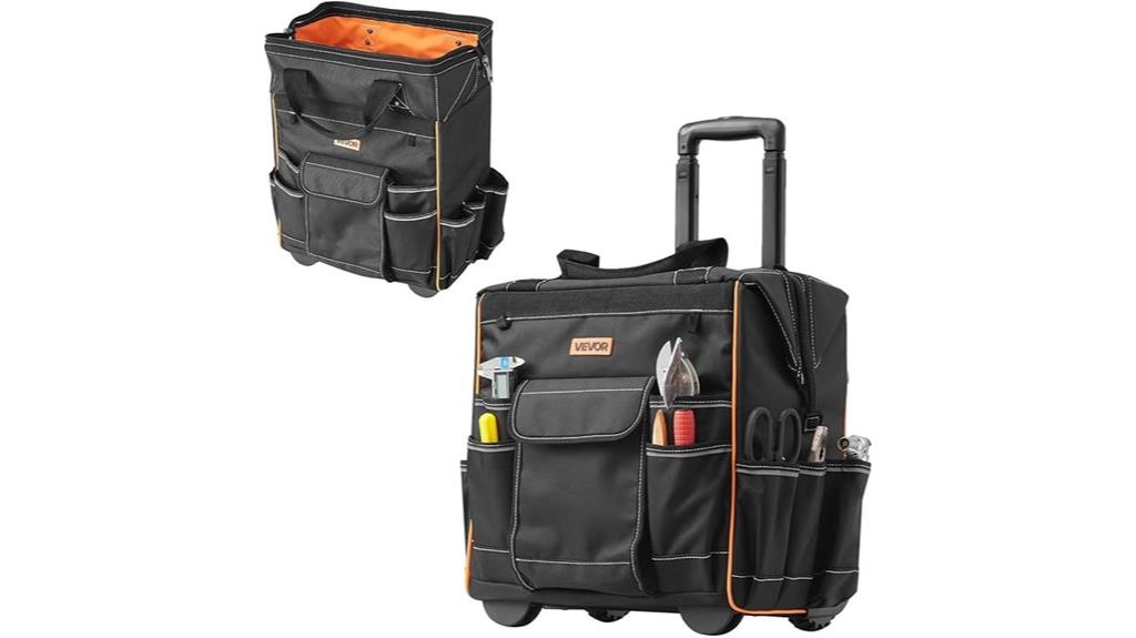 15 inch rolling tool bag