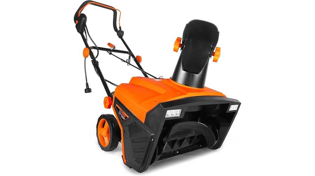 20 inch electric snow thrower