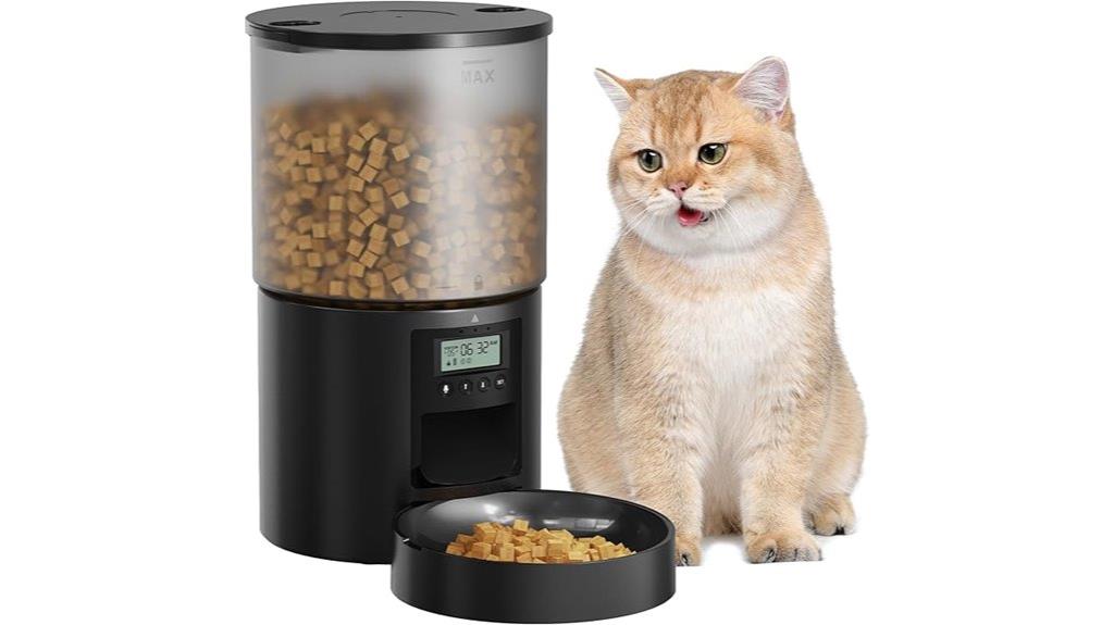 4l programmable cat feeder