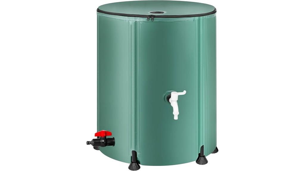 53 gallon collapsible rain barrel