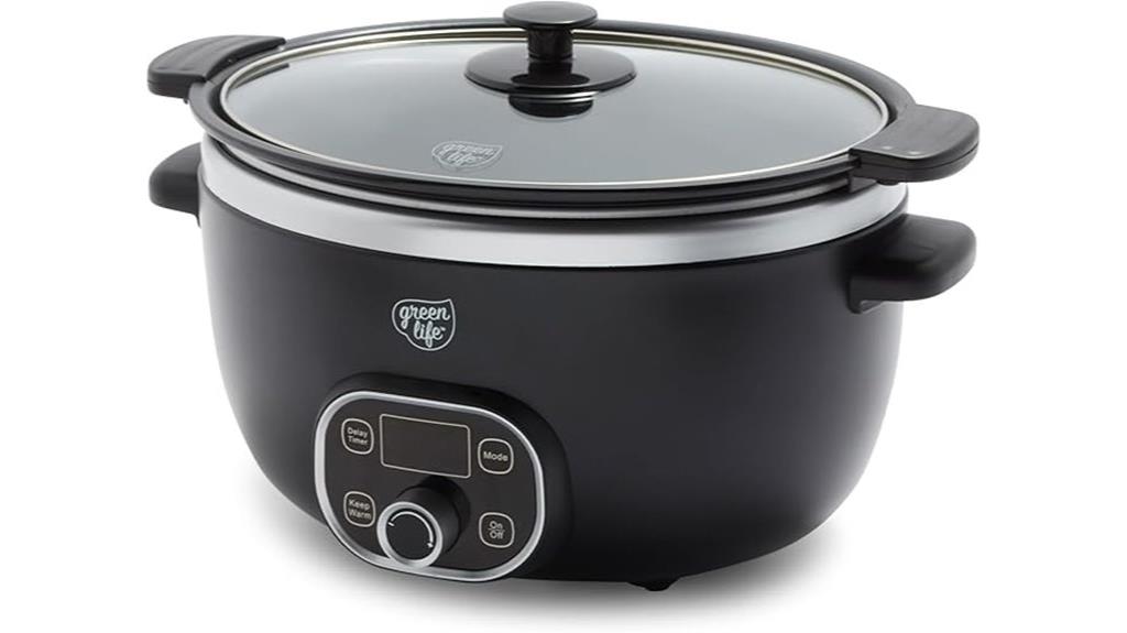 6 quart ceramic slow cooker