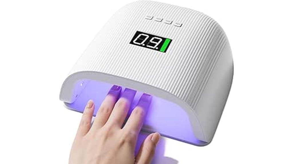 72w rechargeable nail lamp