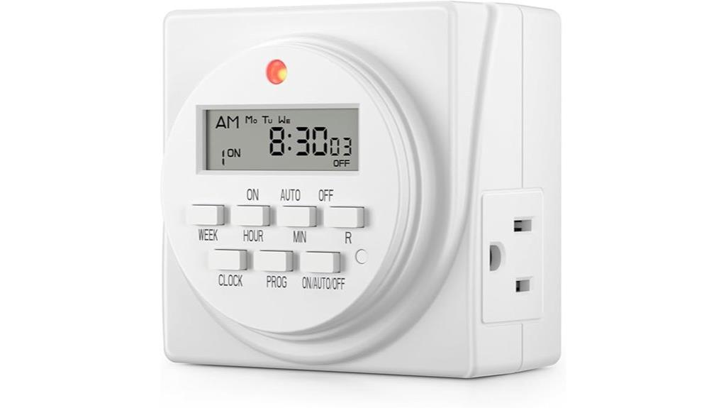 7 day programmable timer