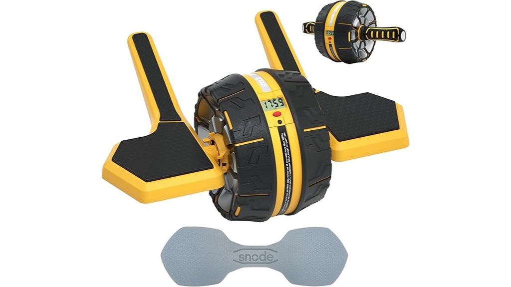 ab roller wheel with support